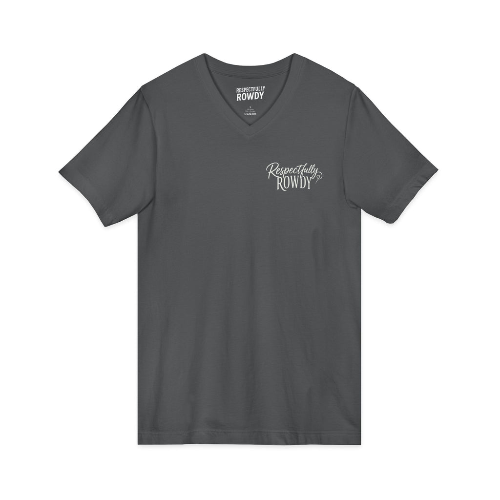 Respectfully Rowdy™ V-Neck Tee