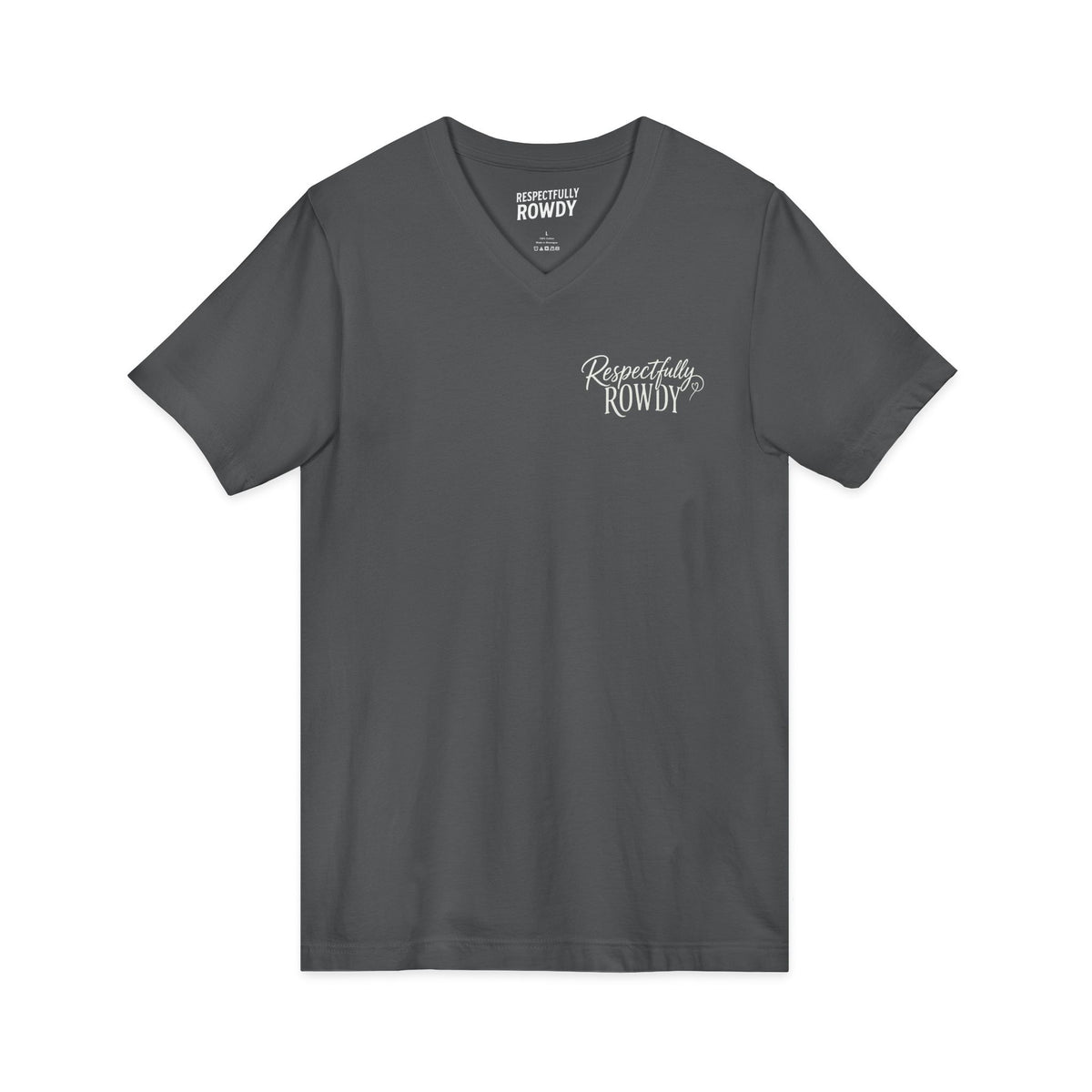 Respectfully Rowdy™ V-Neck Tee