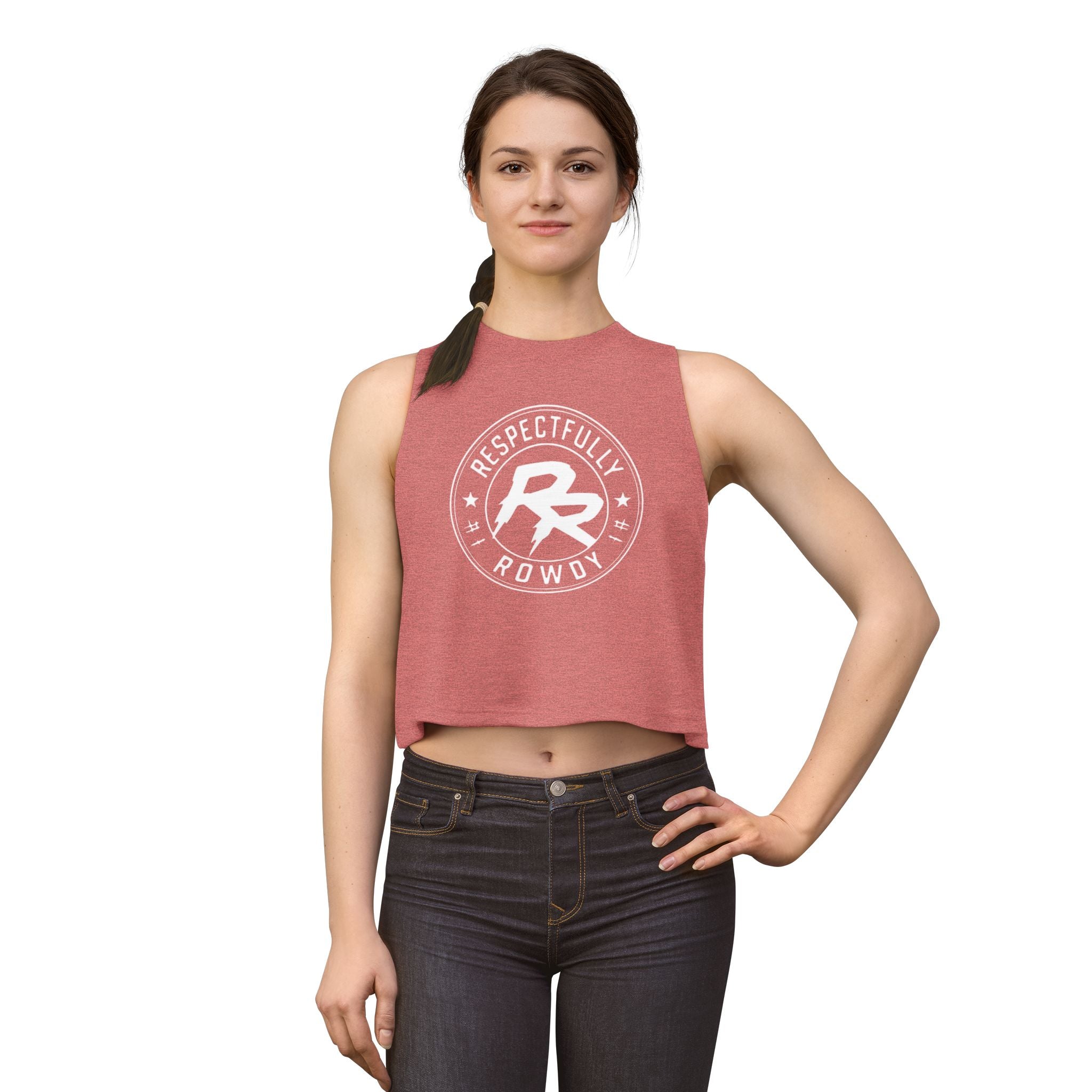 Respectfully Rowdy™ – Women’s Cropped Tank