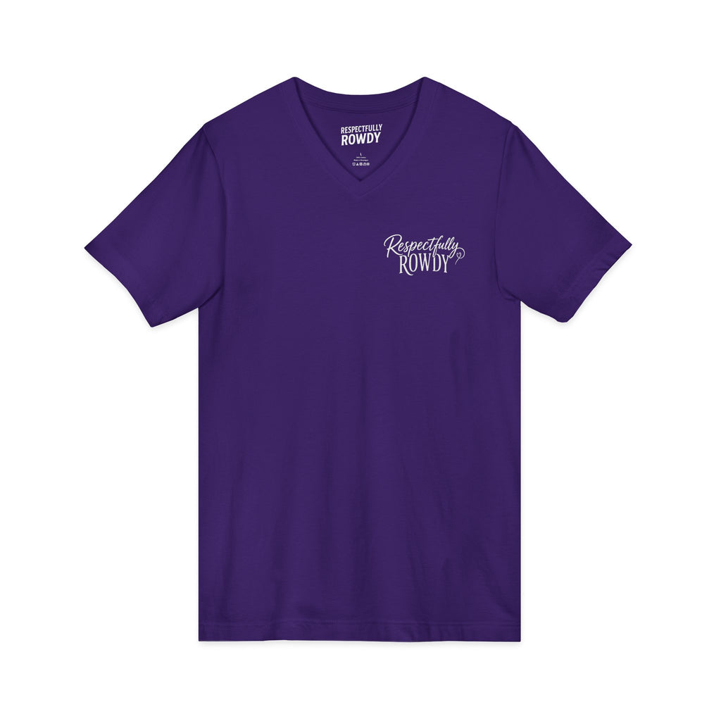 Respectfully Rowdy™ V-Neck Tee