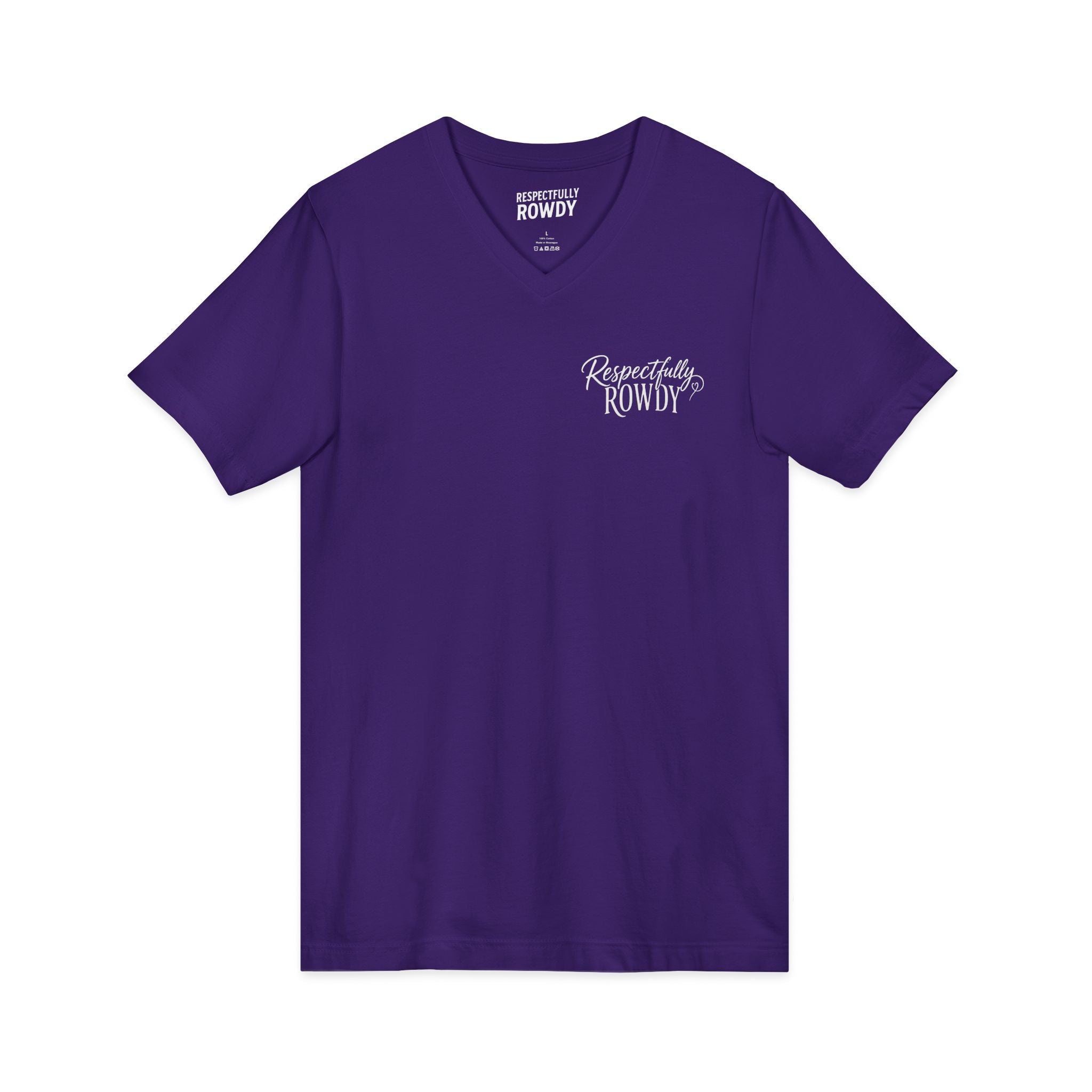 Respectfully Rowdy™ V-Neck Tee