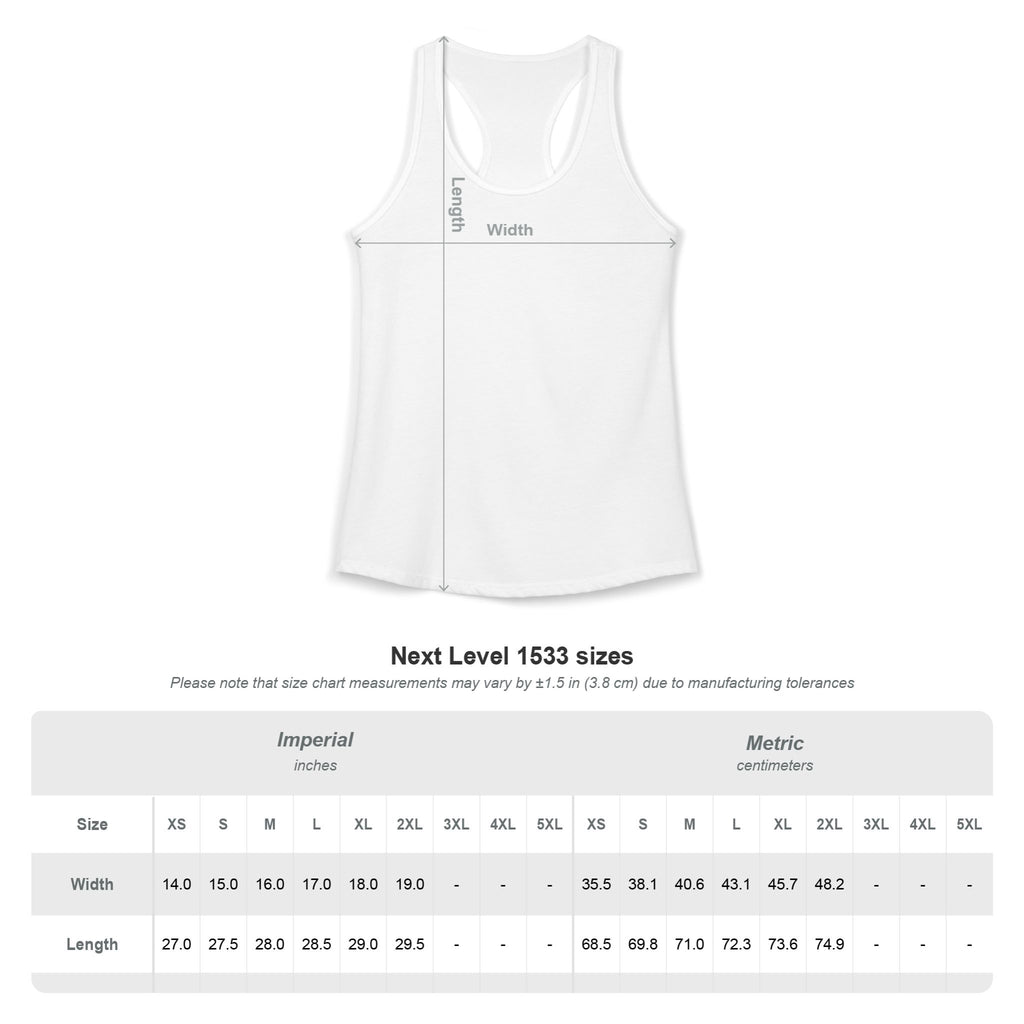 Respectfully Rowdy™ Women's Ideal Racerback Tank