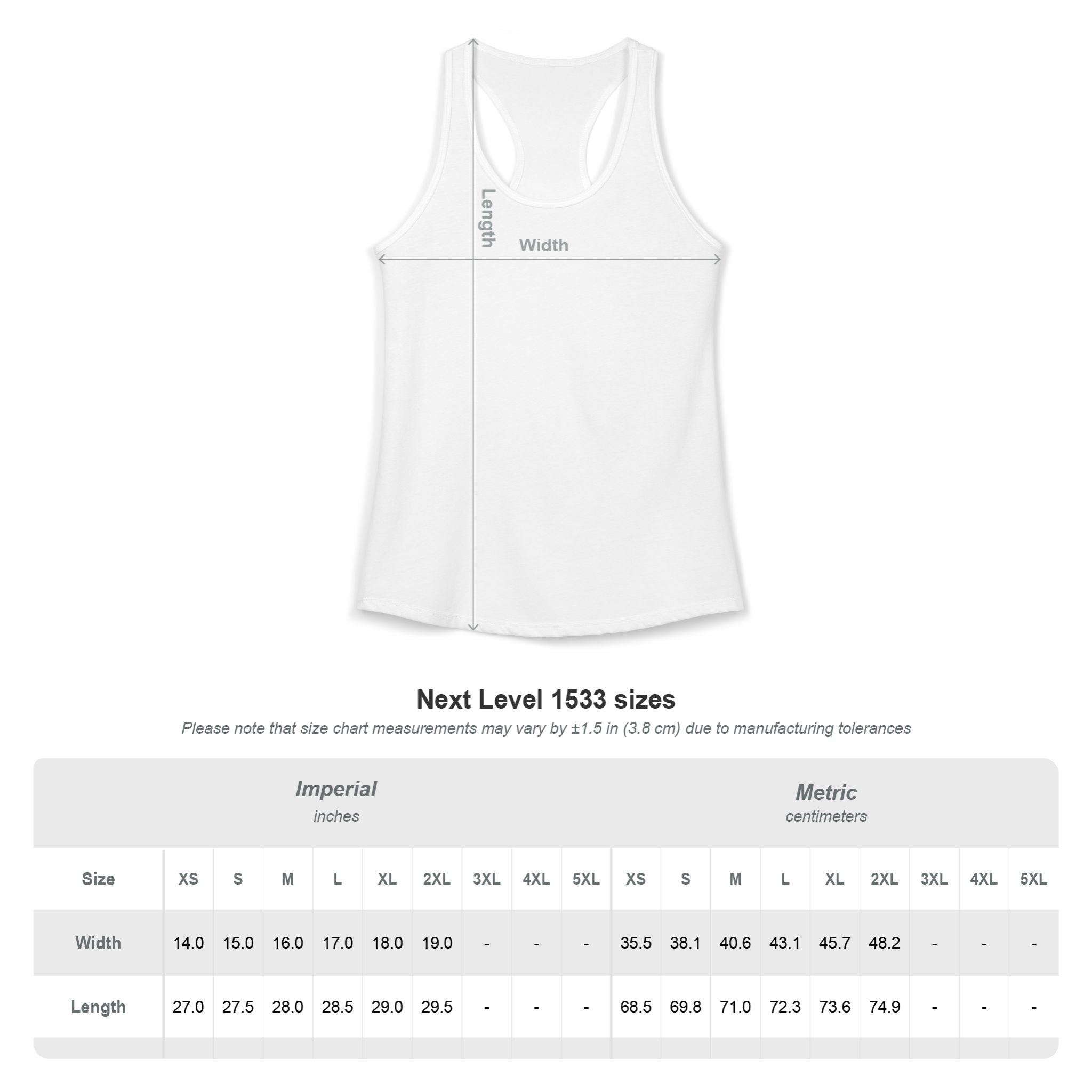 Respectfully Rowdy™ Women's Ideal Racerback Tank