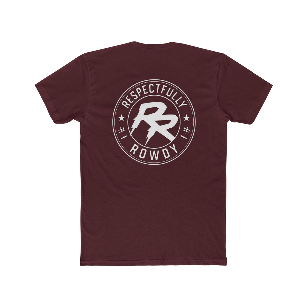 Respectfully Rowdy™ T-Shirt — Logo Chest & Back Graphic Tee