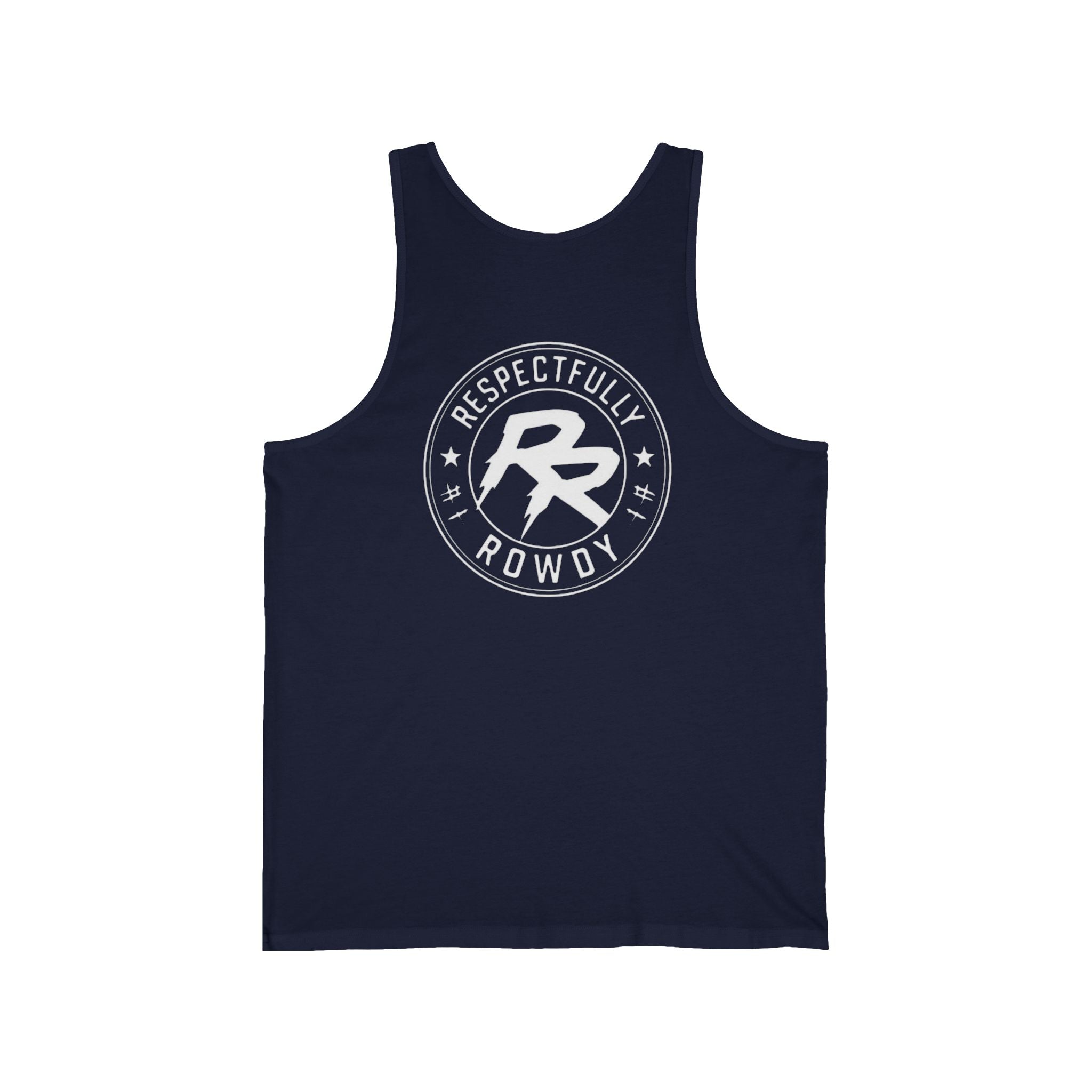Respectfully Rowdy™  Tank Top — Logo Graphic Muscle Shirt