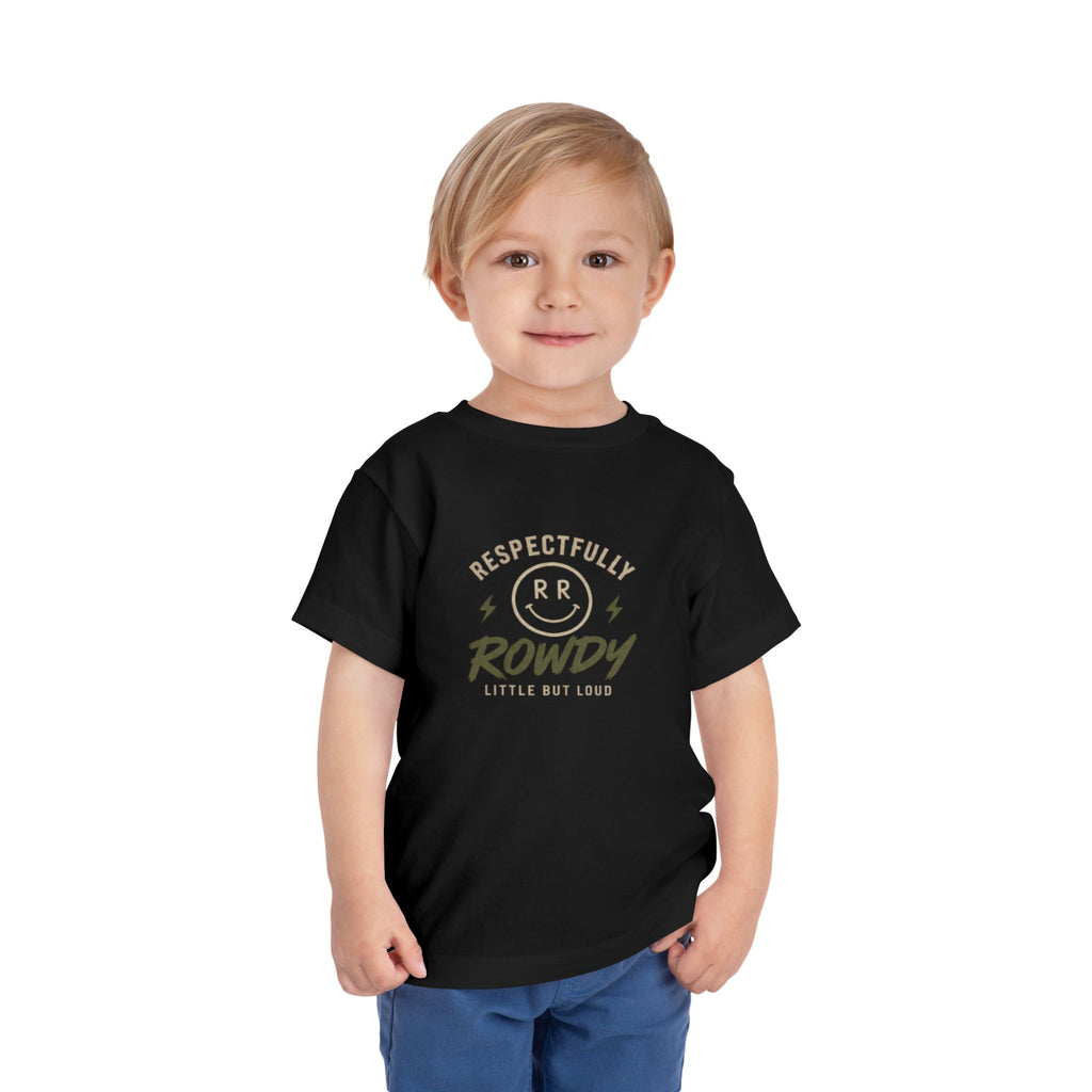 Respectfully Rowdy™ Toddler Tee | Little But Loud