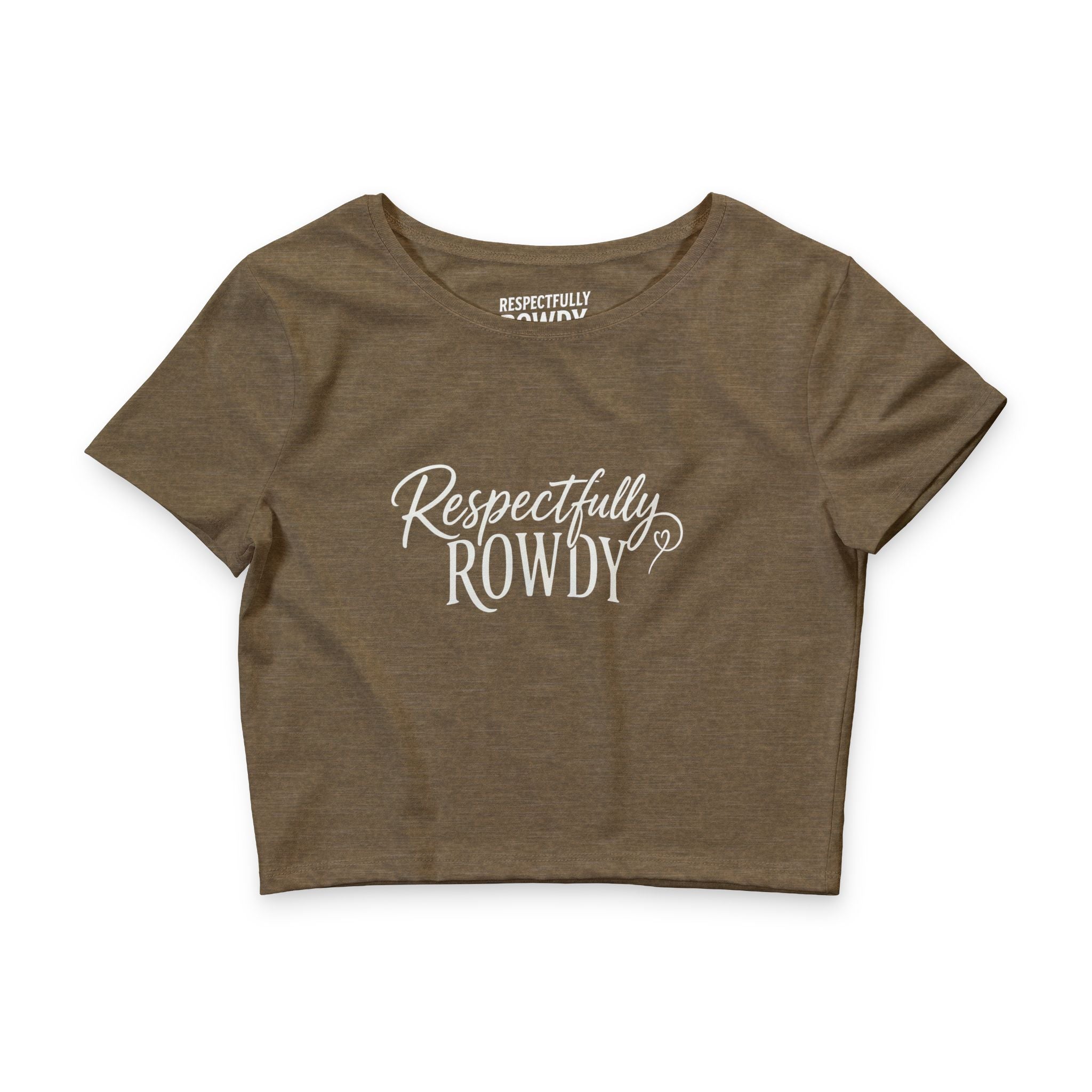 Respectfully Rowdy™ Women’s Cropped Tee