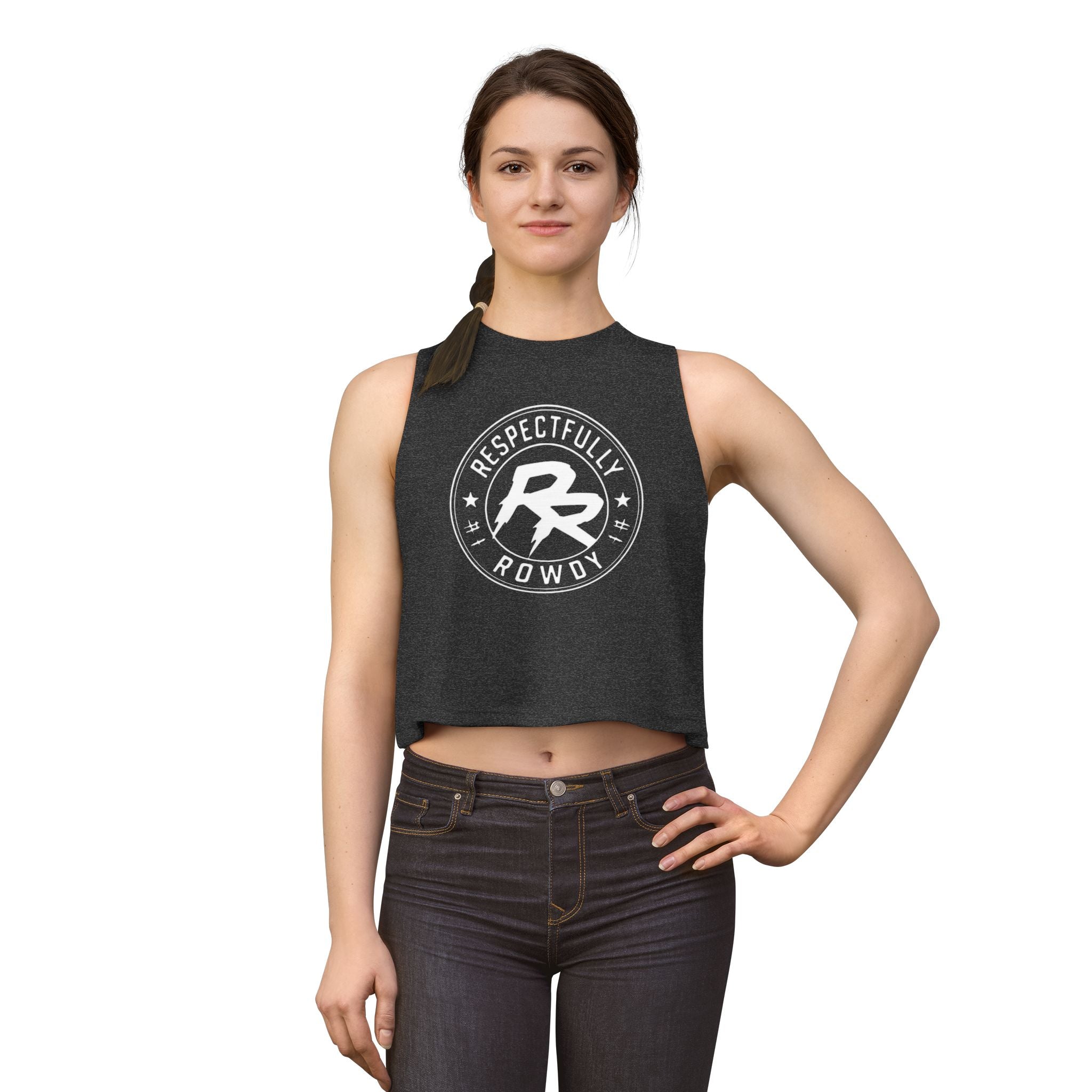 Respectfully Rowdy™ – Women’s Cropped Tank