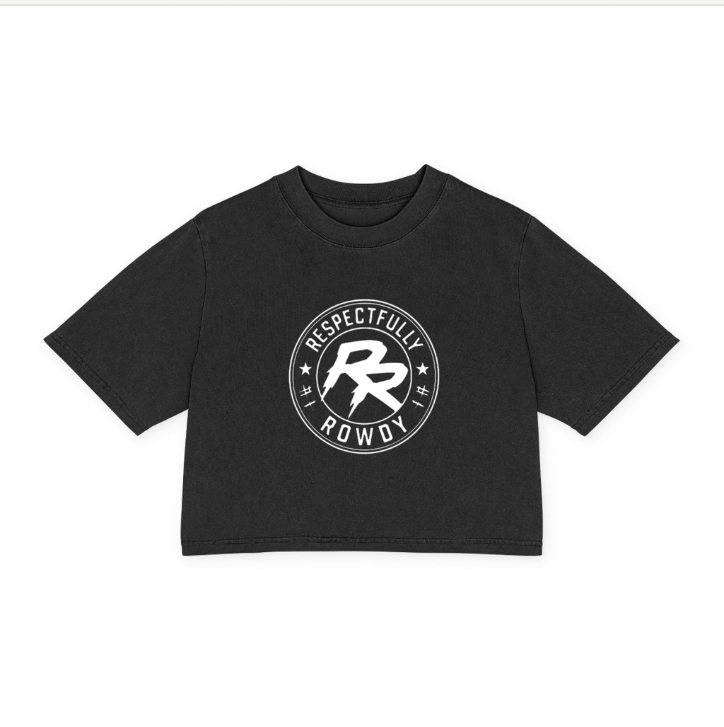 Respectfully Rowdy™ Women’s Cropped Tee