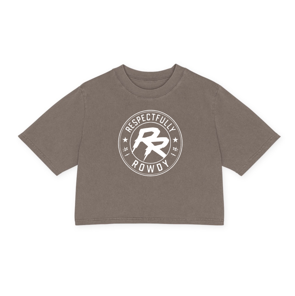 Respectfully Rowdy™ Women’s Cropped Tee