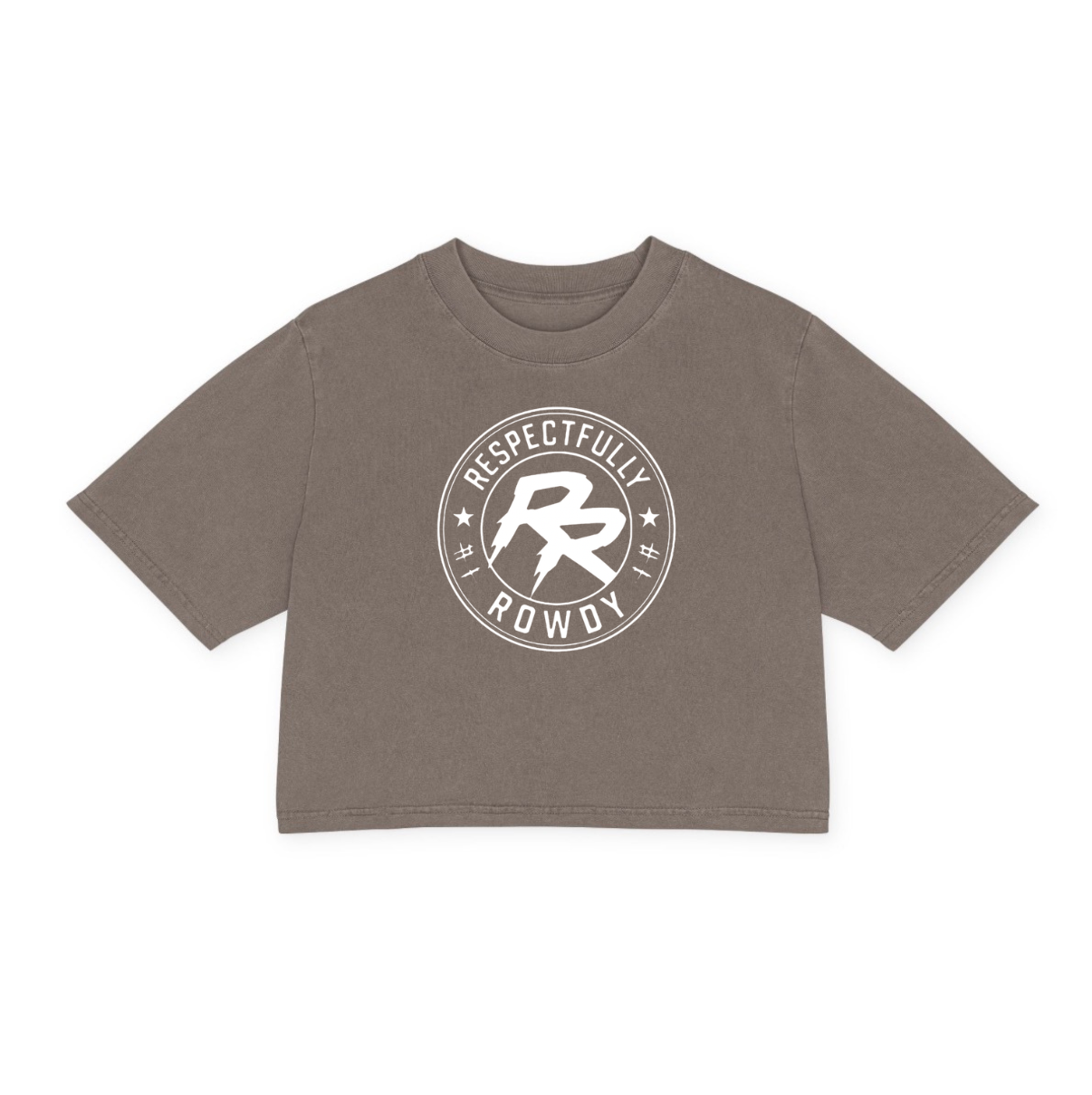 Respectfully Rowdy™ Women’s Cropped Tee